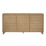 Reese Three-Door Sideboard Dining Storage Cream 9