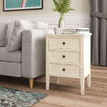 Eton 3 Drawer End Table End tables Blue 16