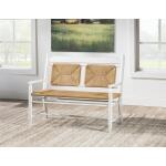 Rush Seat Bench - Image 4