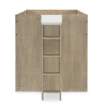 2800 District LK Complete Captains Bed 33 Weathered Oak Finish - Image 9