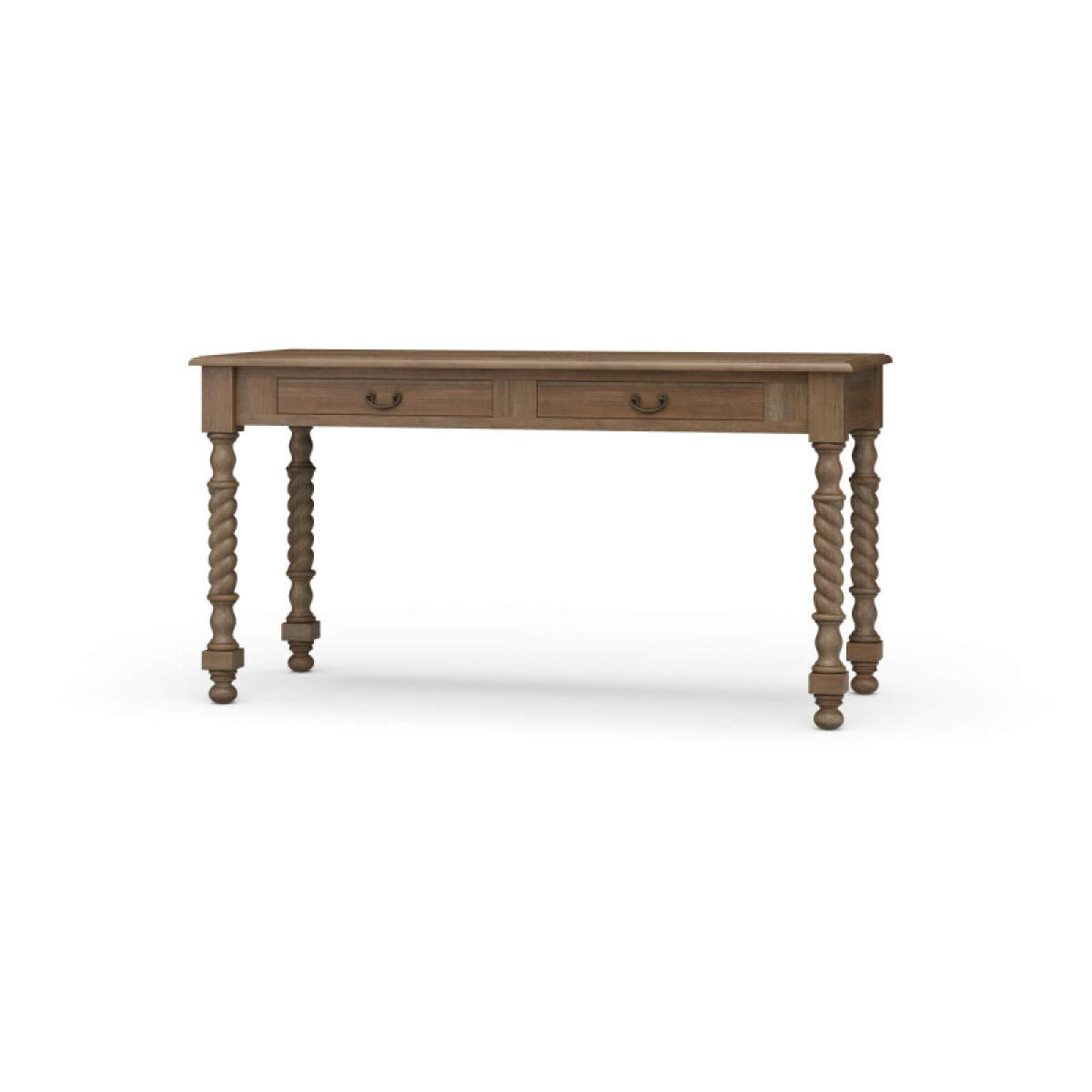 Console Desk W/ Barley Twist Leg Desks Bramble 2 Console Desk W/ Barley Twist Leg Desks Bramble 2