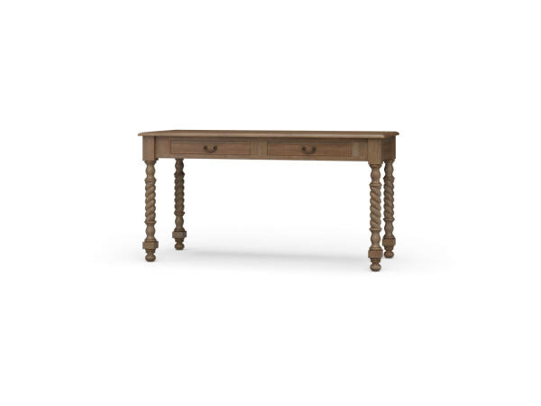 Console Desk W/ Barley Twist Leg Desks Bramble