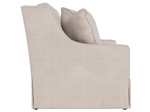 Hudson Skirted Sofa 80″ – Special Order Sofas Cream 10