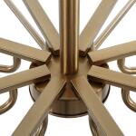Lassen, 8 Lt Chandelier Lighting Gold 31