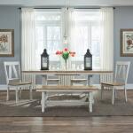 Lindsey Farm 6 Piece Trestle Table Set