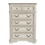 Magnolia Manor Queen Panel Bed, Dresser & Mirror, Chest, Night Stand - Image 6