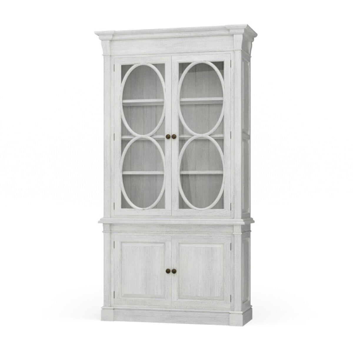 15bb24a6f5898b744711a92a417faabc Fiona 4 Door Display Cabinet W/ Glass Shelves - Image 1