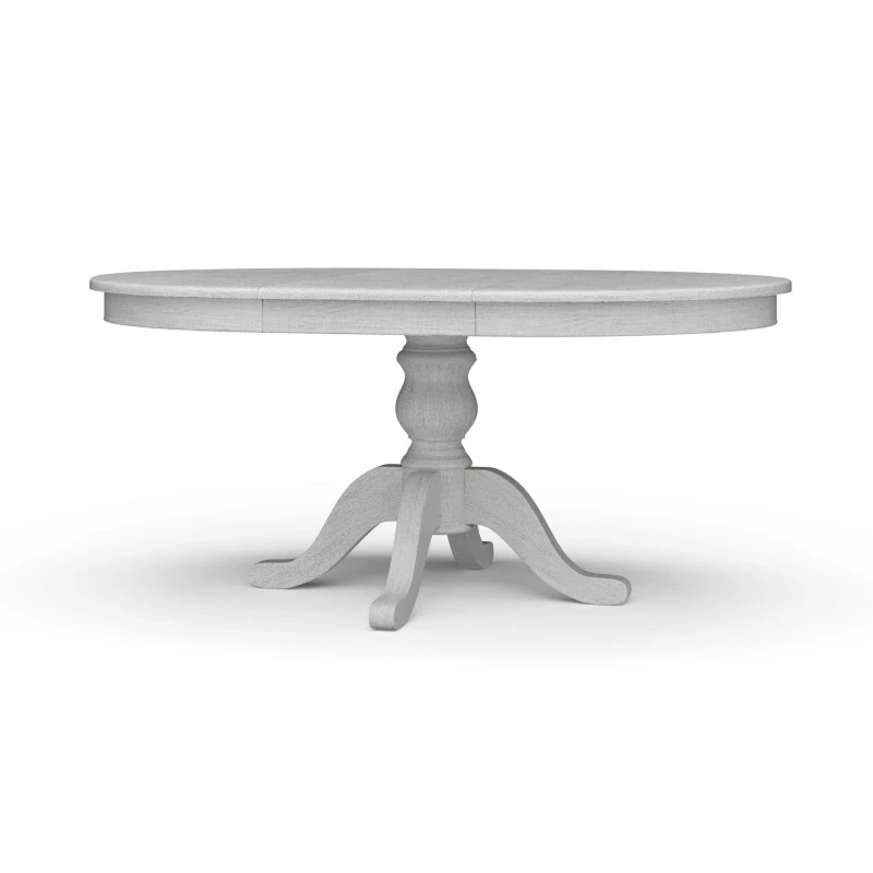 15c4be4153d11f7282f69c5703fd33c9 Farmhouse Round Extension Table 48 - 67.5'' - Image 1