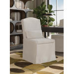 Sierra Slipcovered Dining Chair W/ Castors Chairs & Benches Bramble 15