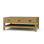 Kagu 6 Drawer Coffee Table W/ Shelf