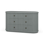 Kraton 3 Drawer Oval Dresser