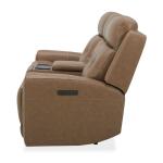 Carrington Loveseat w/Console P3 & ZG – York Sand Loveseats Brown 21
