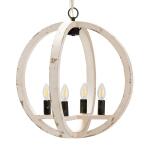 Jolla Wood Sphere Pendant Light - Image 3