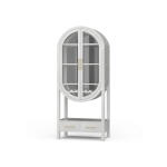 Napa Wine Cabinet W/ Mirrored Back Bar Furniture Bar Furniture 25