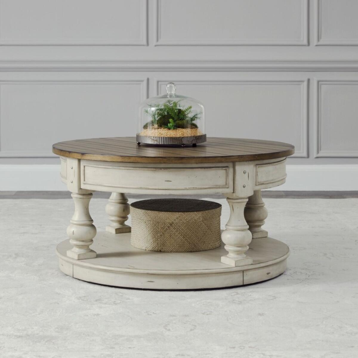 165c485b68712f815c3b9e59a879ab99 Morgan Creek Round Cocktail Table - Image 1