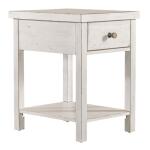Modern Farmhouse Drawer Chair Side Table - Image 3
