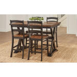 Stormy Ridge Dining Gathering Height Trestle Table - STOBL6700 - Image 6