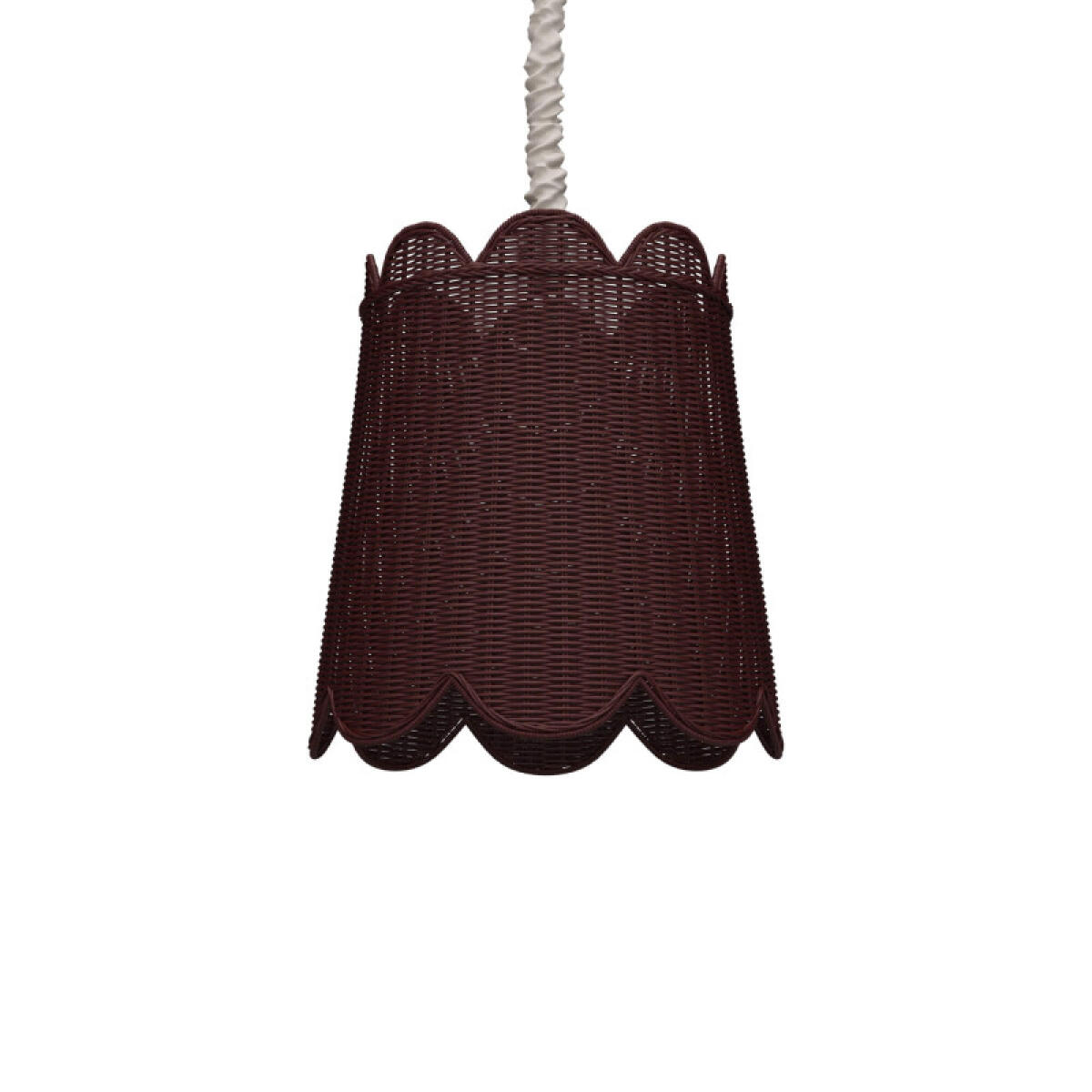 16dc96f315293186271807bfa44cc113 Scalloped Rattan Pendant - Image 1