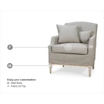 St.james Slipcoveed Chair