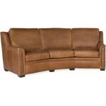 Thompson Leather Panel Arm Manual Recliner Chairs Bassett Furniture 12