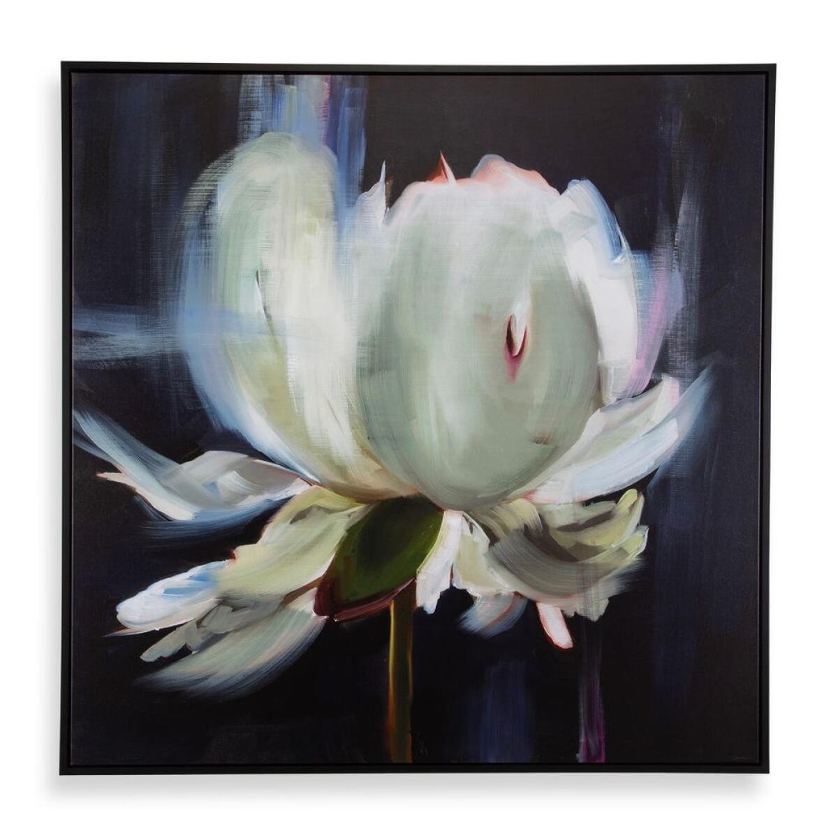 171a2b7c52b57c190d12c7f47ae2db2b Peony Framed Canvas - Image 1