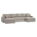 Allure Track Arm Bench Seat U-Shaped Sectional Sectionals Bassett Furniture 5