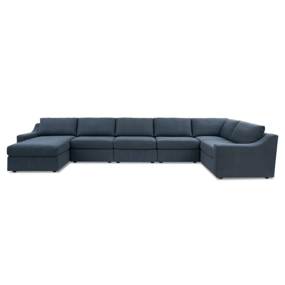 175a6a9dcd0bbe3235f784b2ba7dc3dd Blake Slope Arm U-Shaped Sectional - Image 1