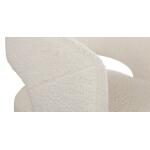 Aries Upholstered Dining Chair with Casters - Image 7