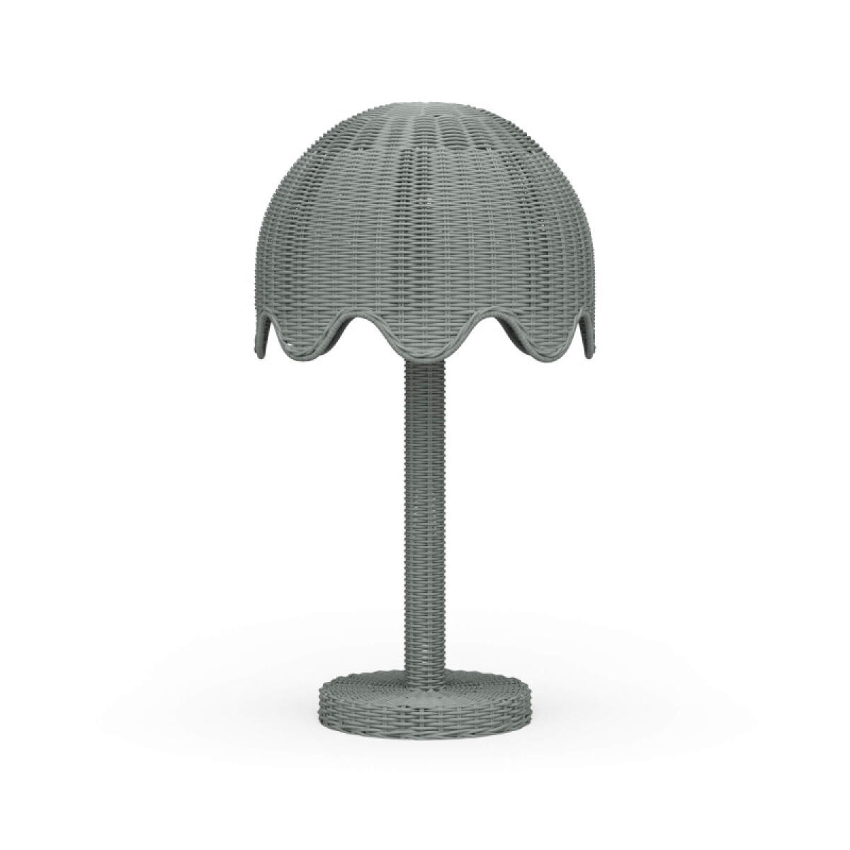 176f46618672e4b8b26a04133f993de3 Scalloped Rattan Table Lamp - Image 1