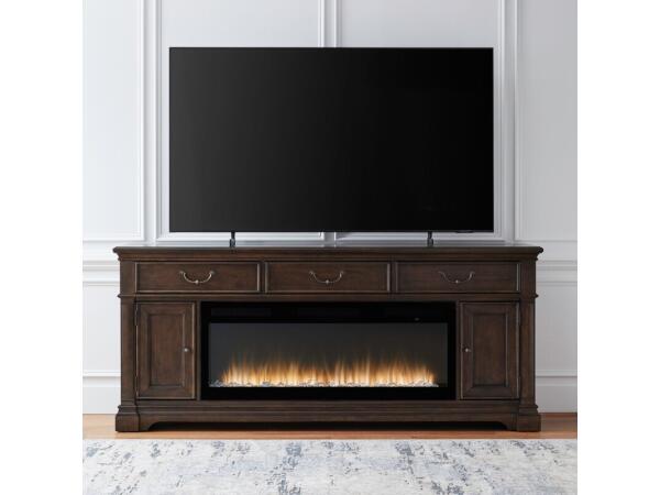 Fireplace TV Consoles 512 84 Inch Console w/ Fire FTS Fireplaces Fireplaces