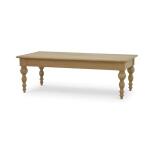 Madison Turned Leg Coffee Table - Image 4
