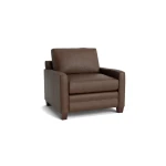 Carolina Leather Track Arm Chair - Image 4