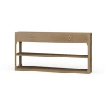 Corte Open Console Table W/ 2 Drawers