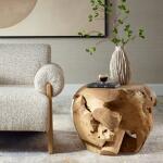 Sola Side Table, Bleached - Image 4