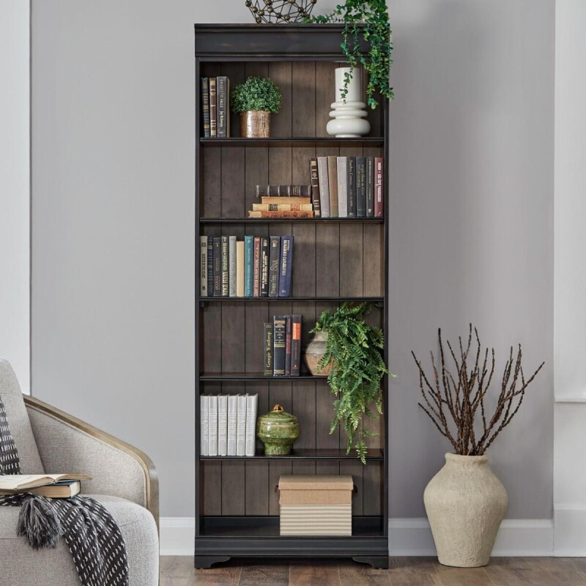 17bf4026a80c694f0d847317cbbb813e Meritage 84 Inch Bookcase (RTA) - Image 1