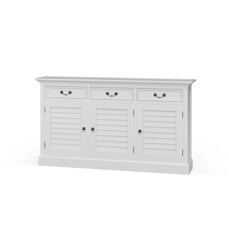 17d5860d927cde6e6924b223f6fb645f Narrow Shutter 3 Door Sideboard - Image 1