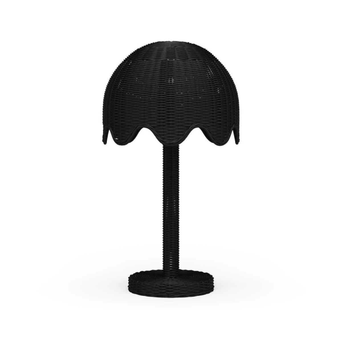 181bcf1949668a44ee2e3834d68af502 Scalloped Rattan Table Lamp - Image 1