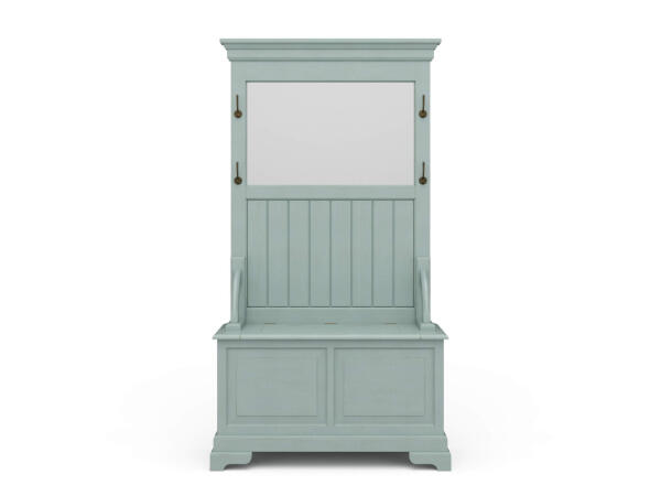 Homestead Hallstand W/ Storage Entertainment Stands Blue