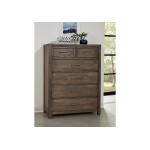 Crafted Oak by Ben & Erin Napier Chest - 5 Drawer - Image 5