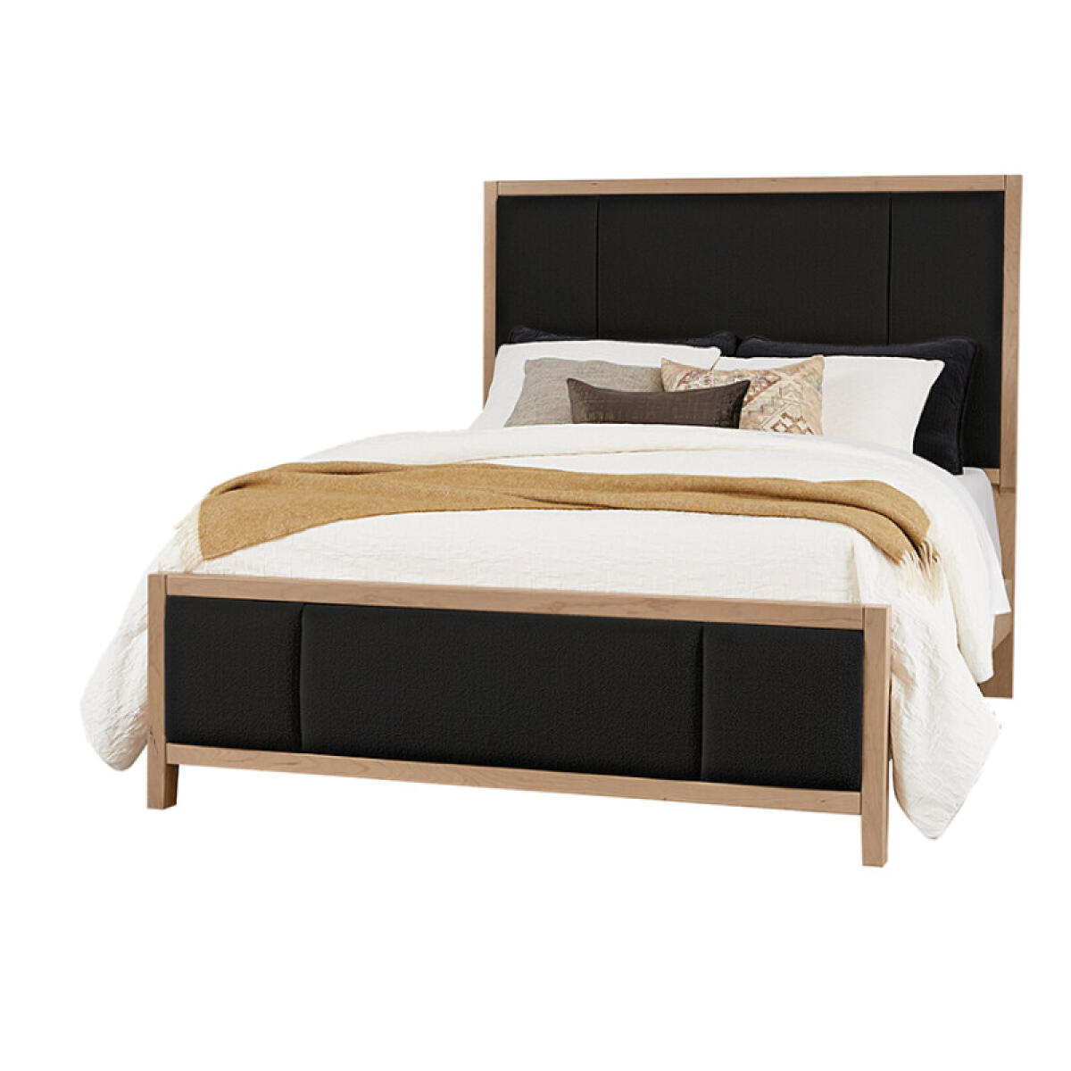 Crafted Cherry Bedroom by Ben & Erin Napier Upholstered Bed-Black Fab Beds Beds 2 Crafted Cherry Bedroom by Ben & Erin Napier Upholstered Bed-Black Fab Beds Beds 2