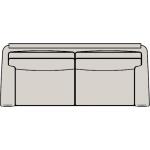 Aries Kitchen Single Door Cupboard Dining Storage Bramble 27