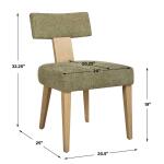 Elysian Dining Chair, Moss, 2 Per Box, Priced Each - Image 9