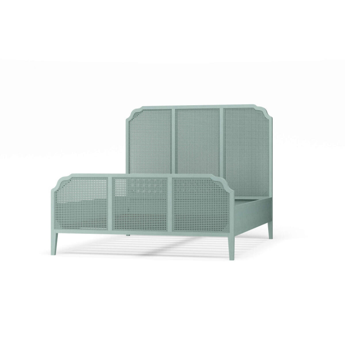 18e1540e84d8a374a3e134ec6be7e30f Marisol Bed W/ Rattan - Image 1