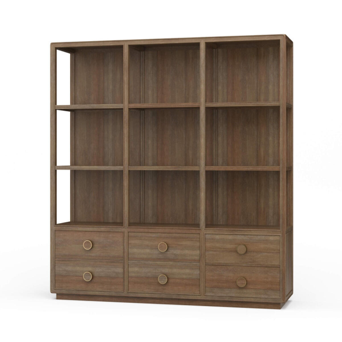 191429aa7da7e233160c4c6ef73a3c61 Cohan Open Cabinet W/ 6 Drawers - Image 1