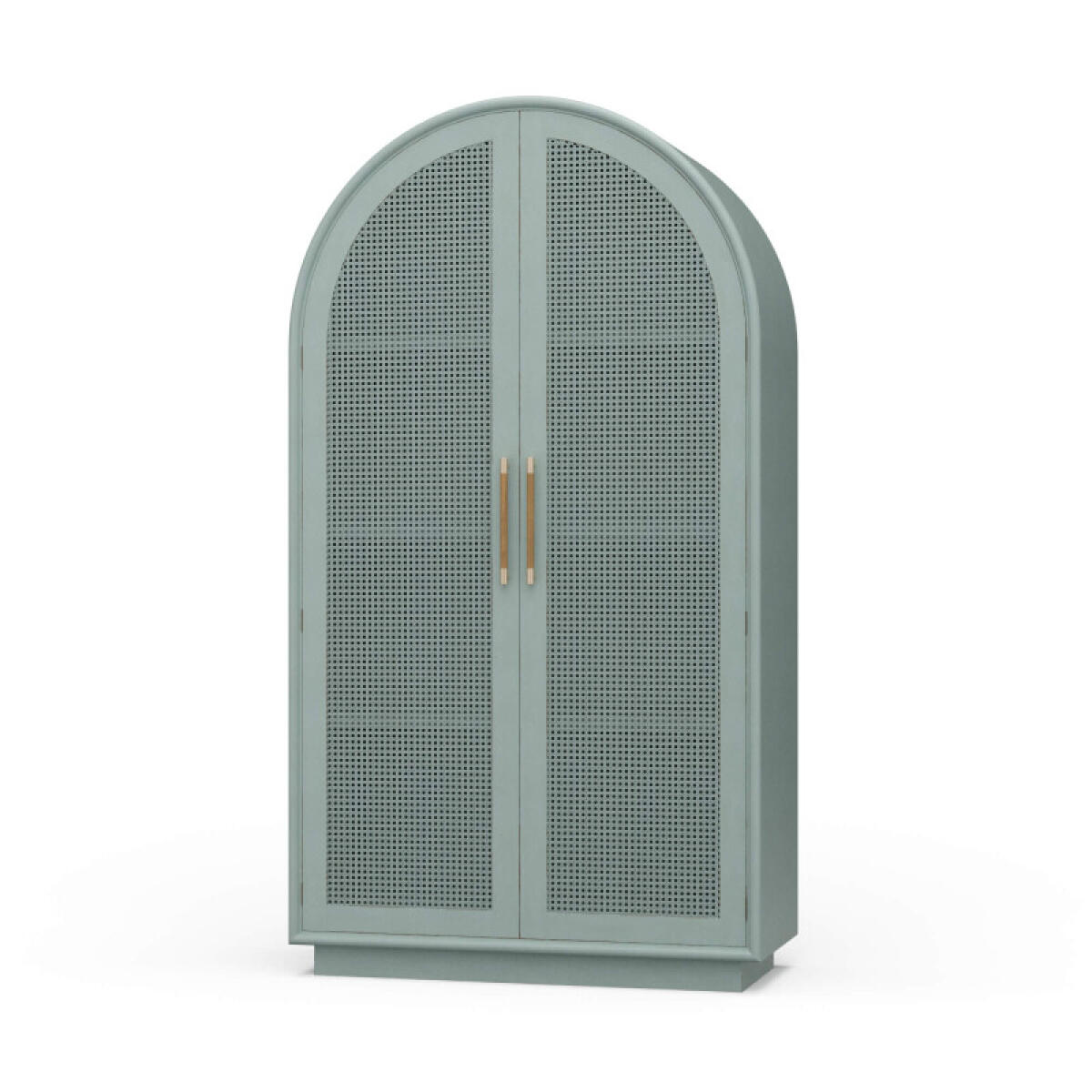19201a9f09b46eb251215675195469c8 Vannes Wardrobe W/ Rattan Door - Image 1