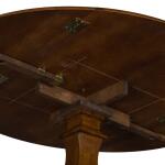 Creations Round Drop Leaf Table Dining Tables Brown 16