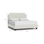 Florence Tufted Upholstered Storage Bed Beds Bassett Furniture 13