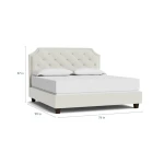 Florence Tufted Upholstered Storage Bed - Image 4