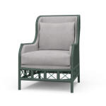 Hampton Rattan Wing Chair