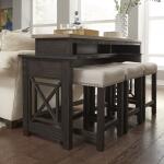 Heatherbrook Console Bar Table Console Tables Brown 10